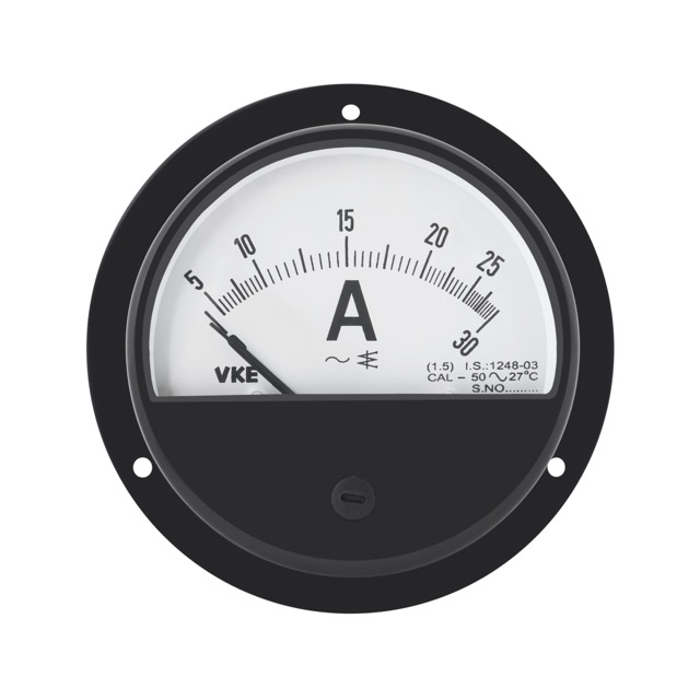 VKE Proj-30A Round AC Ammeter