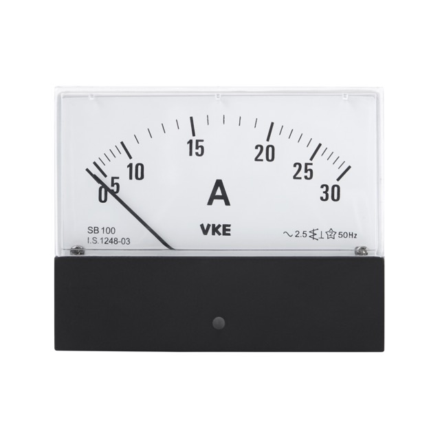 VKE SR100-30A 100mm AC Ammeter